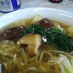 竹田家手打ラーメン店 - 肉厚しいたけ＆あんかけスープ