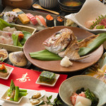 Sushi Katsu - コース一例