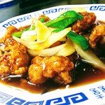 Seiryu Uken - 酢豚定食800円