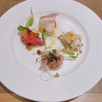 ダルマット 六本木ヒルズ店 - 前菜四種盛り