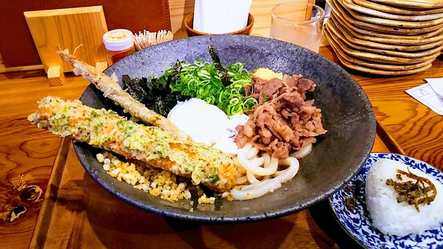 閉店 讃岐の男うどん 駅前店 男うどん 西川緑道公園 うどん 食べログ