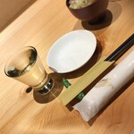 酒造蔵部 美吟亭 - お通しと花陽浴