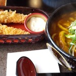 しる万 - 海老カレーうどん