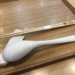 飯田商店 - レンゲ、飯田商店特製割り箸