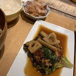 家カフェおたま - 長女の豆腐ハンバーグ