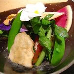 神保町 傳 - 野菜サラダ（スペシャリテ）