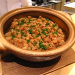 神保町 傳 - 八つ頭の炊き込みご飯（ボケボケ・汗）