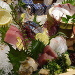 本格板前居酒屋 お魚総本家 - お刺身10点盛