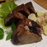 本格板前居酒屋 お魚総本家 - かつおの藁焼き
