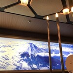 フジ - 富士山のパノラマ写真。