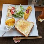 うちここカフェ - 料理写真:洋食モーニングスペシャルセット
