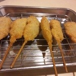 でべそ - 牛串5本（500円）で1本おまけ