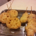 でべそ - レンコン＆豚かつ