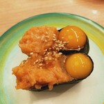 すし江戸 - サーモンユッケ