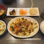 焼肉清水苑 - プルコギ定食¥950-