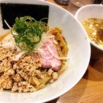 地球の中華そば - 【限定】鶏油そば ブラックスープ付き