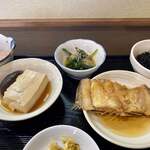 ささら - かれい煮付け 煮豆腐