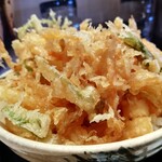 ウエスト - セットのかき揚げ丼