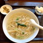 Eikei - 搾菜と細切り豚肉湯麺¥880税抜