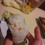 でべそ - おむすび（鮭）