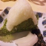 でべそ - おむすび（特別に塩だけで）