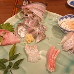 季節の料理 二舞烏 - お刺身盛合せ