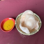 ベンガルタイガー - マンゴーソースとえびせんべい