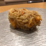 鮨 真菜 - 蟹雲丹鮨