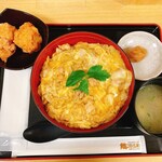 Tori Sanwa - 親子丼と塩唐揚げのセット