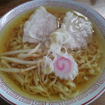 食堂なまえ - 中華そば５００円　再訪１２年３月