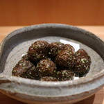 こころや - むかごの海苔塩揚げアップ