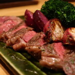 こころや - 冬野菜と牛肉のステーキアップ