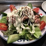 鉄板居酒屋 へらちょんぺ - ツナサラダ