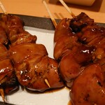 Katsugyo Shunsai Kushiyaki Tokoro Torimasa - 【焼き物】①白レバー