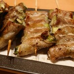 活魚 旬菜 串焼き処 鳥まさ - 【焼き物】③アスパラ巻