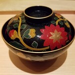 肉屋 田中 - お吸い物　水滴が …… 