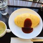 Kissa Chikuei - スープも付いて税込700円 素晴らしい(^○^)