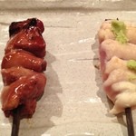 鳥しき - レバー、ささみ