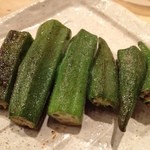 鳥しき - オクラ