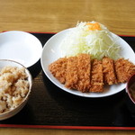 かつれつ食堂 - ロースカツ定食