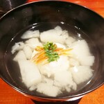 銀座 しのはら - 帆立と紅ズワイ蟹の真丈