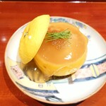 銀座 しのはら - 柚子釜　白子