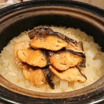 銀座 しのはら - 鮭と大根のご飯