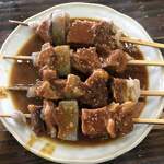 手打うどんたぐち  - おでんの肉