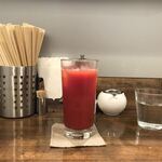 創作麺工房 鳴龍 - 「トマト杯」500円