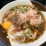きしめん 住よし - きしめん+玉子