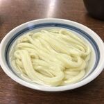 長田うどん - 綺麗な色してます