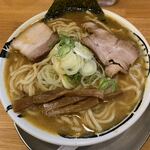 麺屋らいぞう - 濃厚豚鷄魚介ソバ大¥780