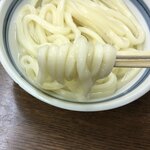 長田うどん - 邪道ですが、噛んでもぐもぐ食べても美味しいかも