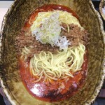 くにまつ - 汁なし担々麺の大盛り